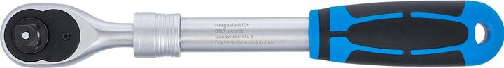 Immagine prodotto BGS Cricchetto reversibile, estensibile | guida quadra esterna 12,5 mm (1/2") | 305 - 445 mm (1/2")