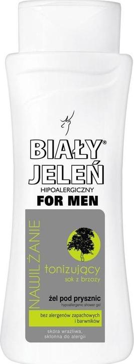 Biały Jeleń Cervo Bianco - Idratante ipoallergenico per uomo Tonificante al succo di betulla 300Ml (300 ml)