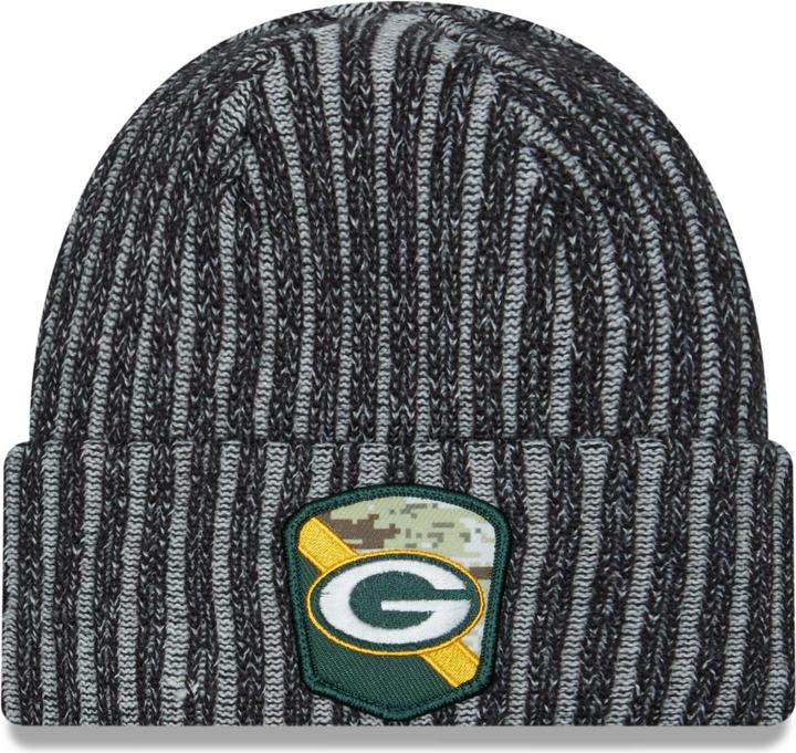 Actual product image New Era NFL Salute to Service winter cap Green Bay Packers