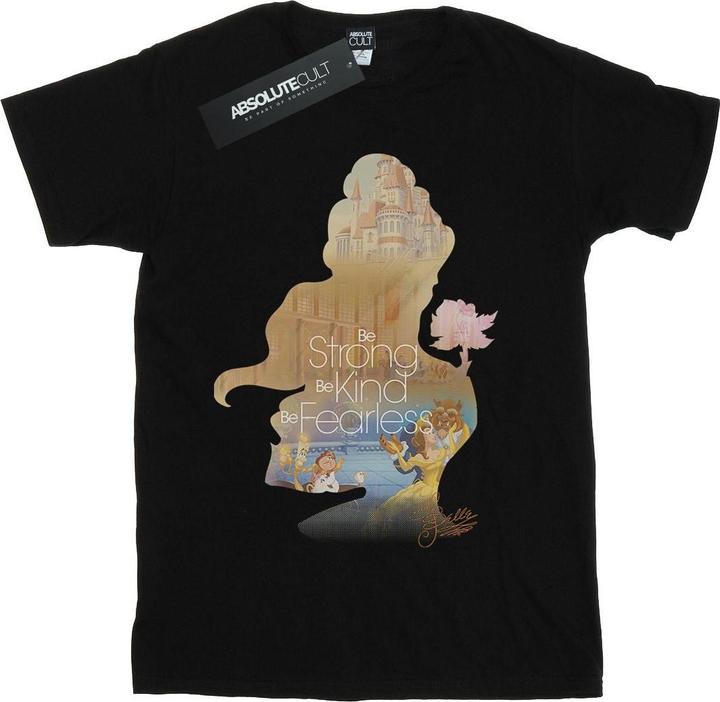 Disney Princess Belle Filled Silhouette TShirt