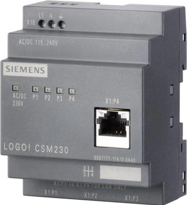 Siemens LOGO! CSM12/24 Compact Switch Module (4 Ports)