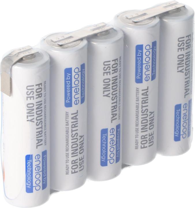 Produktbild Sanyo Akku Eneloop F1x5 5/BK-3MCCE mit Lötfahne (6 V, 1900 mAh)
