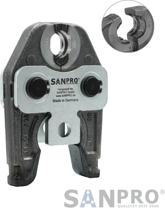 Produktbild Sanpro Pressbacke M22 z.B. zum Pressen von Edelstahl-Fittings und Rohren