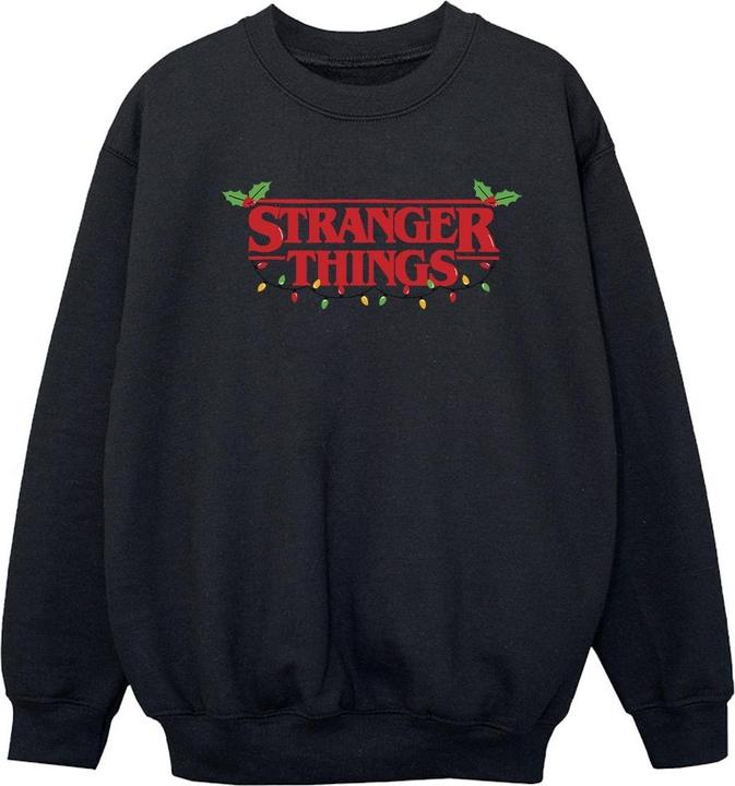 Netflix Stranger Things Christmas Lights Sweatshirt Mädchen