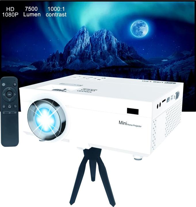 Immagine prodotto Ysametp Mini proiettore (Full HD, 7500 lm)
