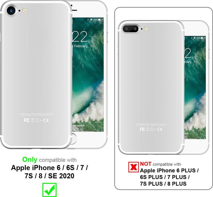 Actual product image Cadorabo Hybrid Matt Cover (Apple iPhone 6, LG G8s)