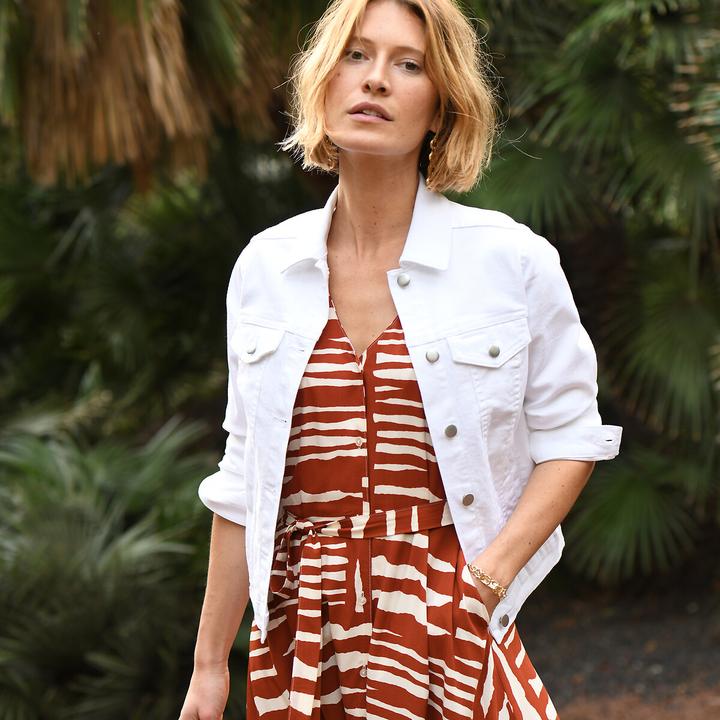 Immagine prodotto Anne Weyburn Giacca di jeans con vita (46)