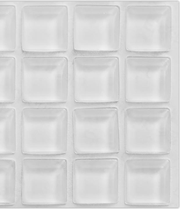 Actual product image Relaxdays Rubber buffer (222 Piece, 1.5 x 1.5 x 0.5 cm)