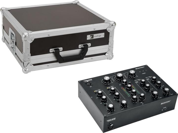 Actual product image Omnitronic Set TRM-402 + Case (Studio- and Livemixer)