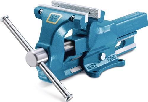 Produktbild Parallelschraubstock HEUER Front Backen-B.120mm Spann-W.150mm auswechselb.Backen (150 mm)