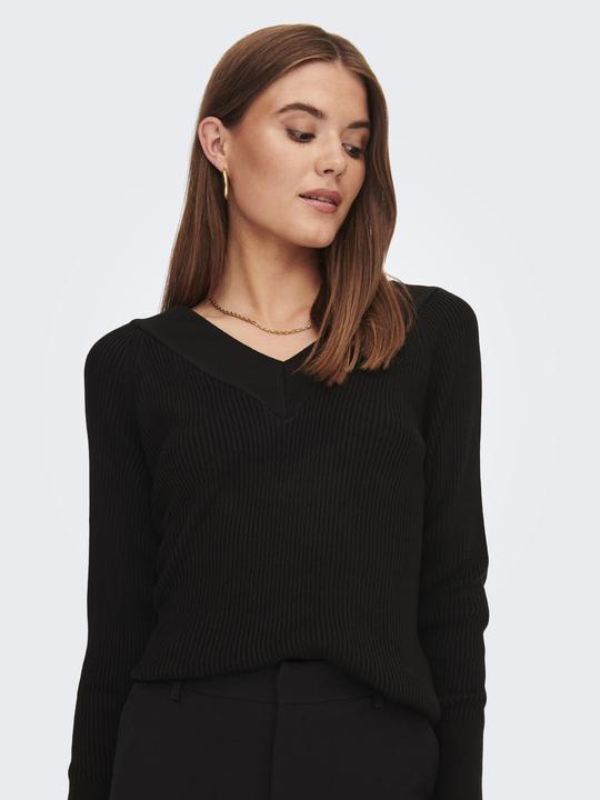 Actual product image Only V-neck knit jumper (L)