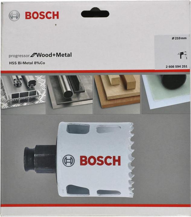 Image du produit Bosch Professional Zubehör Progressor pour le bois et le métal (210 millimètres)