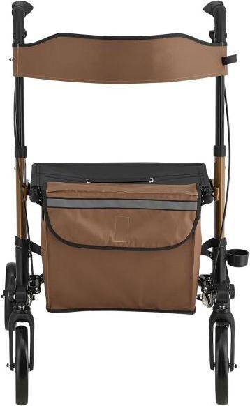 Immagine prodotto Juskys Rollator pieghevole Vital con seggiolino e borsa per la spesa