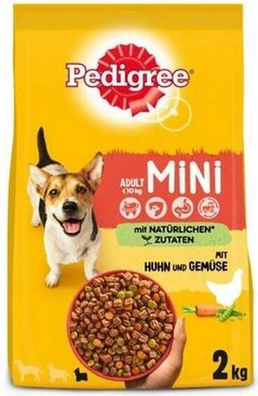 Actual product image Pedigree Dry with poultry & vegetables (Adult, 6 pcs., 2000 g)