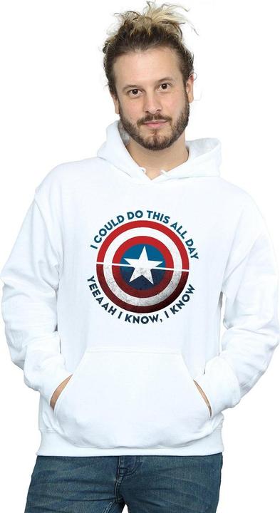 Immagine prodotto Avengers Endgame Do This All Day Felpa con Cappuccio Uomo (XXL)
