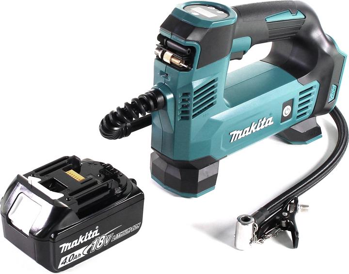 Produktbild Makita DMP 180 M1 Akku Kompressor 18 V 8,3 bar + 1x Akku 4,0 Ah - ohne Ladegerät (0 l)