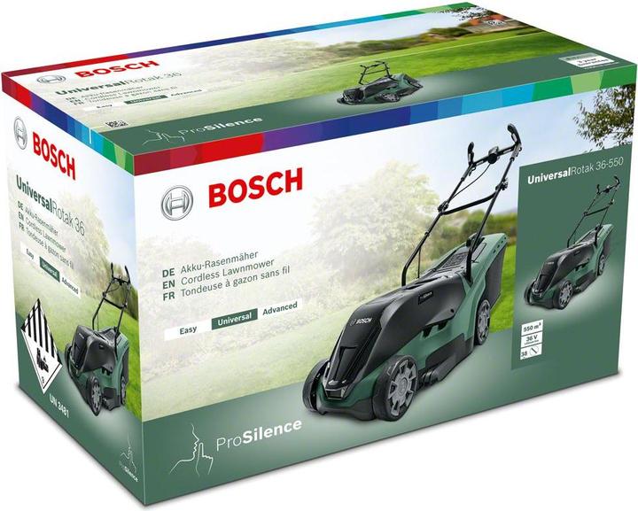 Actual product image Bosch Home & Garden UniversalRotak 36-550 (1x4,0Ah) (Rechargeable battery operated)