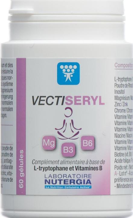 Produktbild Nutergia Vectiséryl (Seren) Gélules (60 Stück, Kapseln, 51 g)