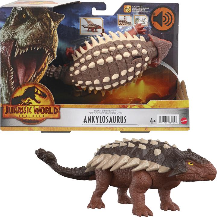 Image du produit Mattel GmbH JURASSIC WORLD Figurine Roar Roar Strikers assortie