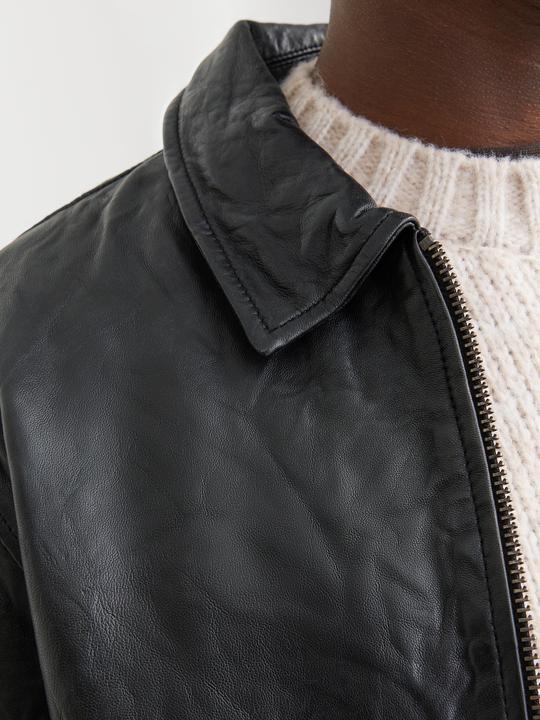 Produktbild Jack & Jones Jorcrincle Leather Jkt Styd Aw24 (L)