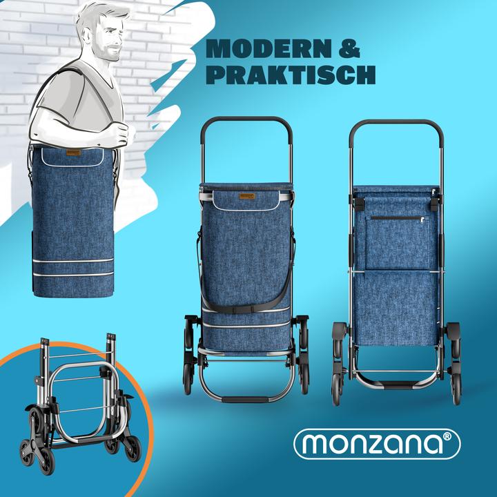 Actual product image Monzana 2in1 Shopping Trolley