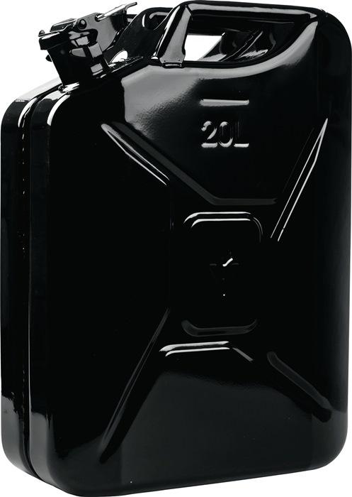Produktbild Valpro Kraftstoffkanister 20 l Schwarz RAL 9005 Stahlblech 0,9 mm L345xB165xH470mm