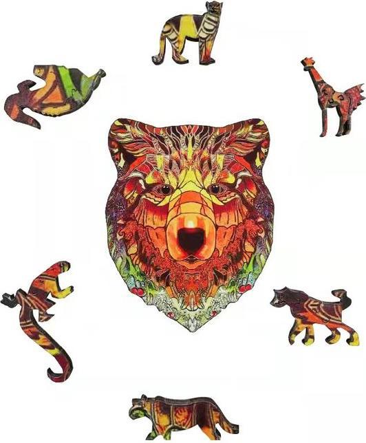 Actual product image MU Classic Wooden puzzle (300 pieces)