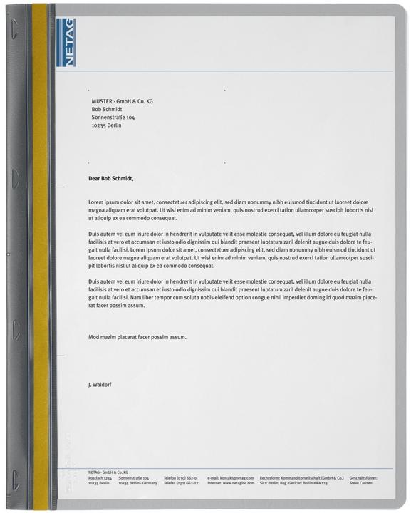Actual product image Durable Transparent file DURABIND (A4, 1 x)