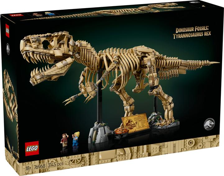 Image du produit LEGO Dinosaurier-Fossilien: Tyrannosaurus rex (76968, LEGO Jurassic World, LEGO difficiles à trouver)