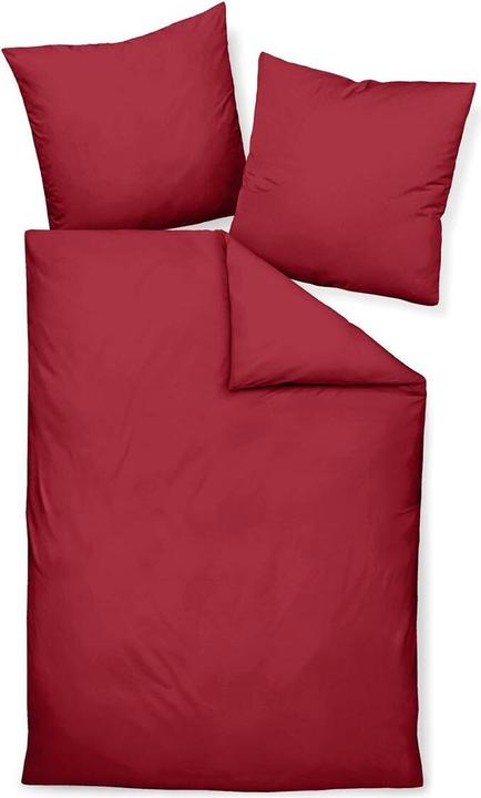 Actual product image Traumschlaf Uni (Bedding set, 160x210 cm + 65x100 cm)