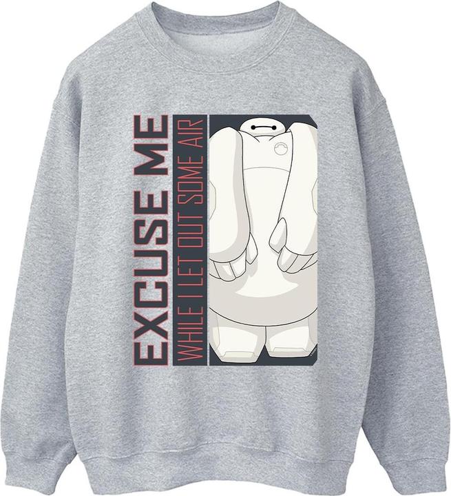 Immagine prodotto Disney Big Hero 6 Baymax Excuse Me Some Air Felpa Donna (M)