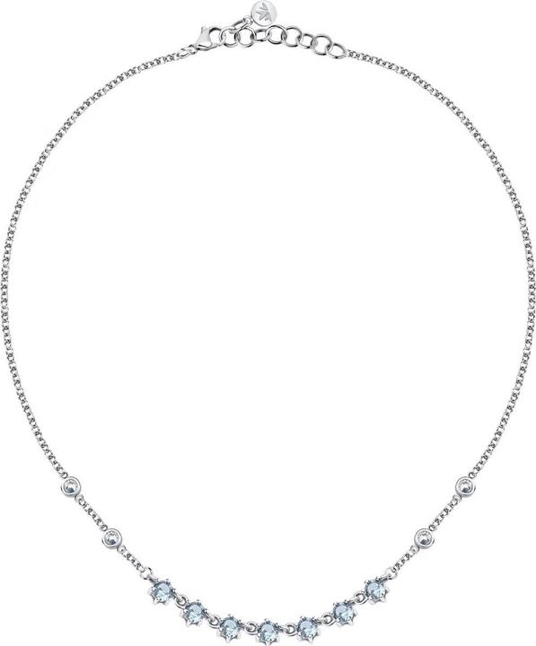 Actual product image Morellato Elegant necklace with cubic zirconia Colori SAVY14 (Stainless steel)