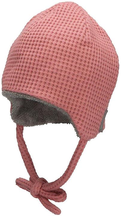 Actual product image Sterntaler Winter Hat Waffle Look Pink Size 35 (35)