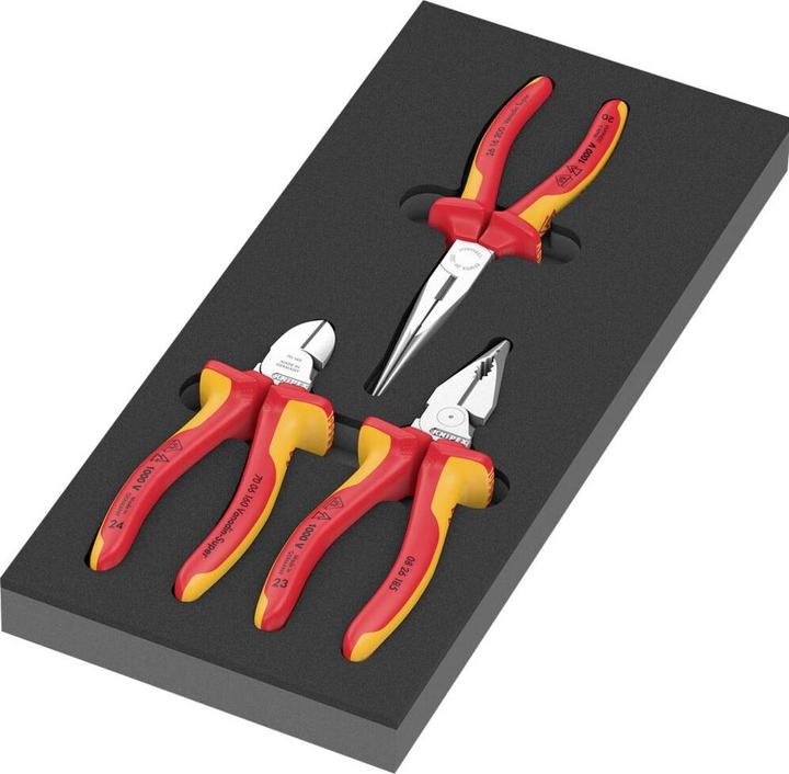 Productafbeelding Wera Schuimrubberen inzet KNIPEX tangenset VDE 1 9784