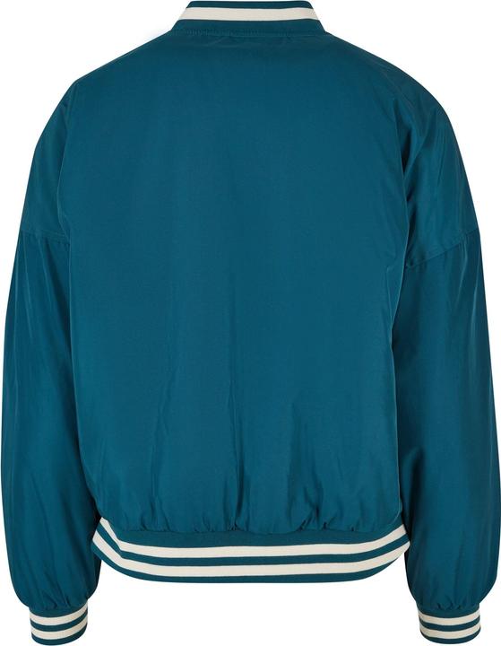Actual product image Urban Classics Ladies Oversized Recycled College Jacket - 20391 (5XL)