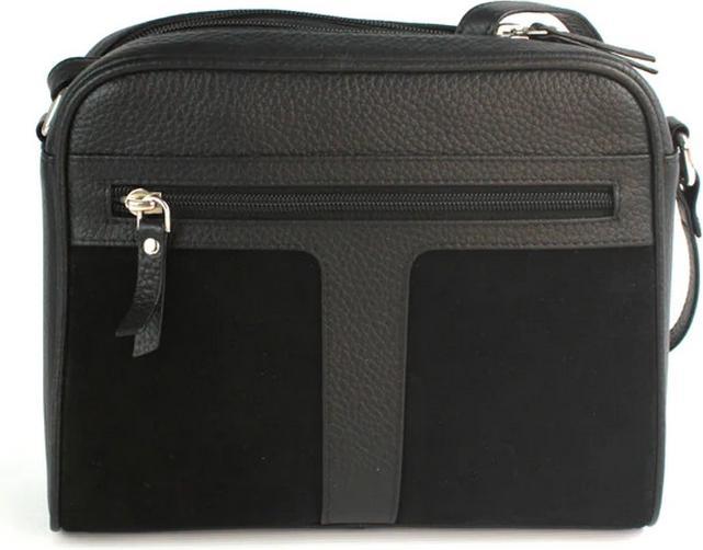 Eastern Counties Leather Handtasche Margot Wildleder