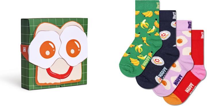 Happy Socks Mask Gift Set (4er Pack, 33 - 35)