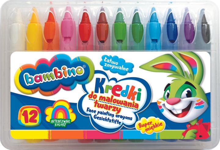 Actual product image St. Majewski BAMBINO face crayons 12 colours (Multicoloured, 12 x)