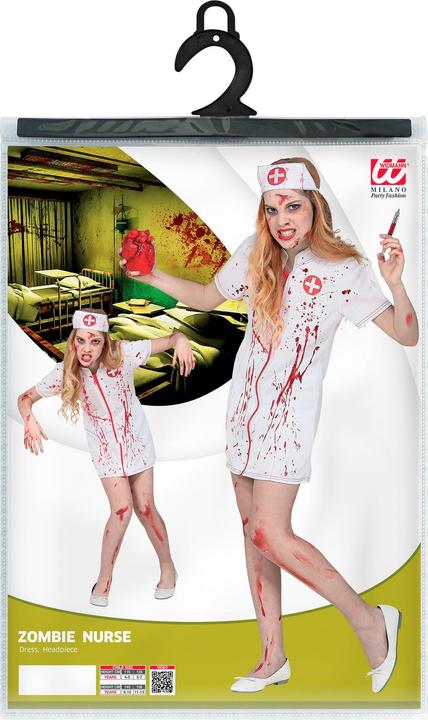 Image du produit Widmann Costume d'infirmière zombie pour enfants (158)