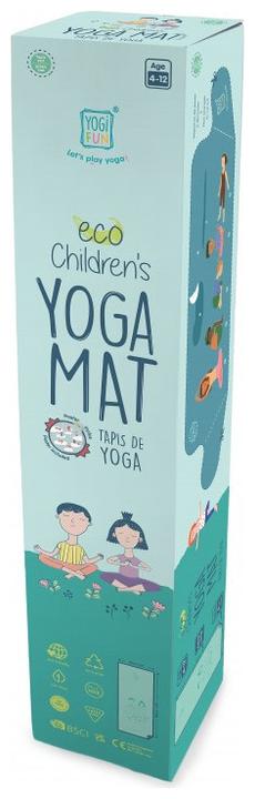 Buki eco Kinder-Yogamatte 61 x 150 cm Grün