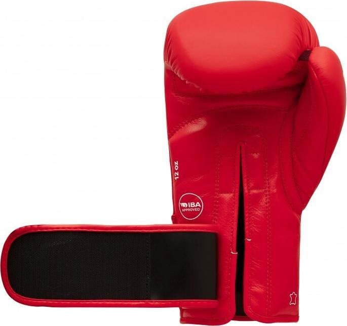 Immagine prodotto adidas Guanti da boxe Velcro IBA Guanti da boxe rossi 12oz (12 OZ, 12)