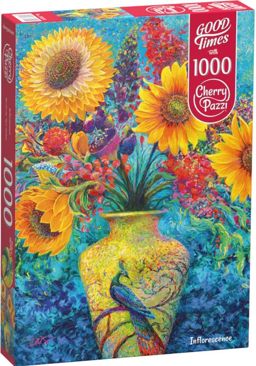 Actual product image Cherry Pazzi Puzzle flowers 1000 pieces (1000 pieces)