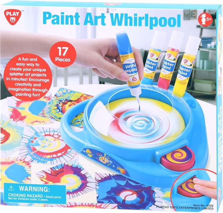 PlayGo paint art whirlpool, 17 pcs, 8526