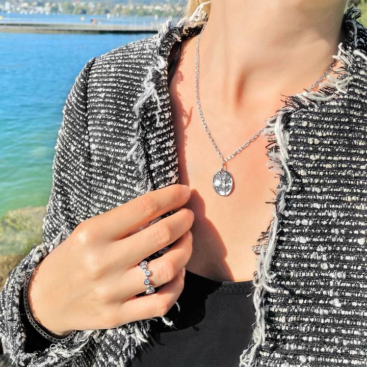 Image du produit Candy Collier Lucky Charm, argent sterling 925 (Argent sterling 925, Argent massif de 925, 42 - 45 cm)