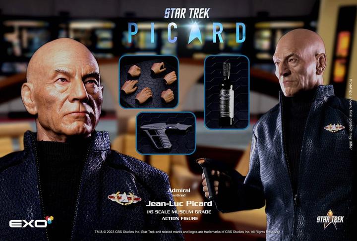 Immagine prodotto Exo-6 Star Trek: Picard Action Figure 1/6 Jean-Luc Picard 28 cm