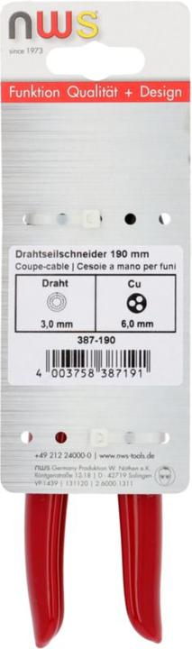 Immagine prodotto NWS tagliafili (235 mm)