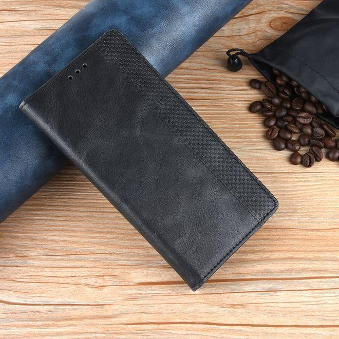 Productafbeelding MU Classic Retro Lederen Boekomslag Serie (Alcatel 1S (2020), Alcatel 3X (2020))