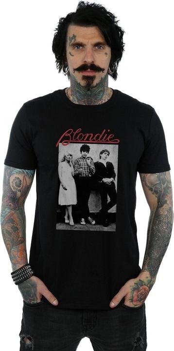 Immagine prodotto Blondie Distressed Band Maglietta Uomo (L)