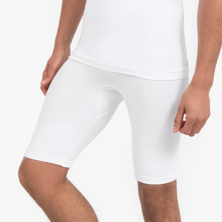 Produktbild Kipsta Damen/Herren Fussball Funktionsshorts - Keepdry weiss (M)