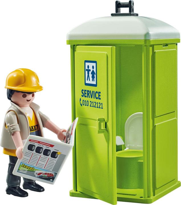 Image du produit Playmobil 71435 Toilettes mobiles (71435, Playmobil City Action)